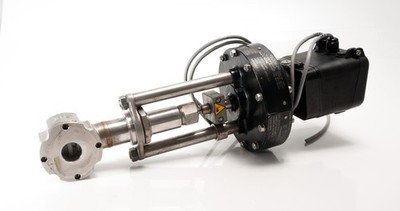 Schubert & Salzer Digital Positioner Typ 8049-4 mit Gleitschieberventil Typ 8021