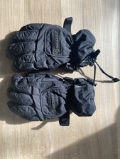 SCOTT Insulated Winter Sports Gloves Black Youth L 6 Ski Snowboard Polyester