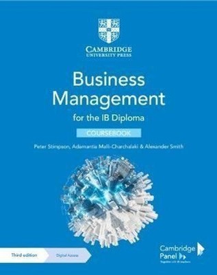 Business Management for the IB Diploma Coursebook with Digital Access (2 Years),