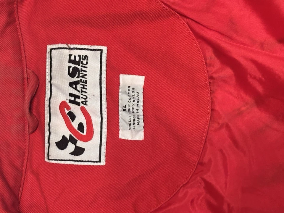 Chaqueta Retro XL Nascar Dale Earnhardt Jr. Budweiser Racing Sportswear - De Colección Y2K Foto 3 de 4