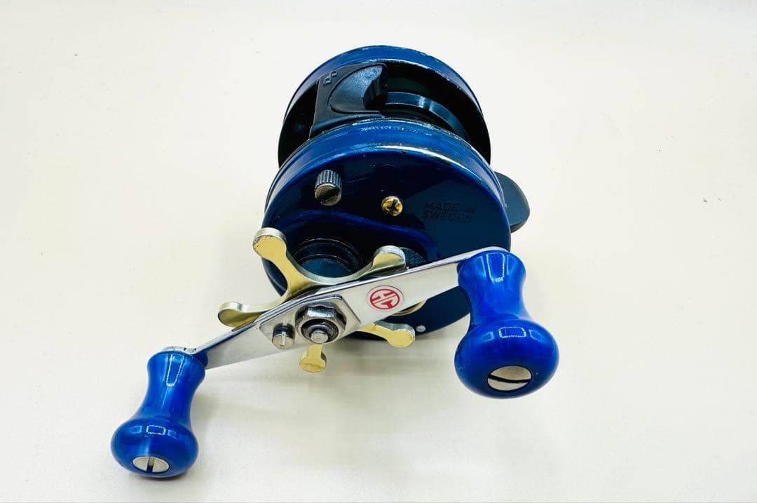 Abu Garcia Ambassadeur 4601C DFL IAR Left Hand Reel Blue Used | eBay