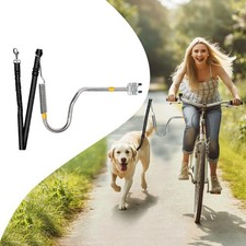 Heavy Duty Dog Bike Leash Attachment Hands Free Dog Bicycle Leash for Riding ...