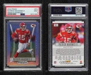 2022 Panini Prizm Flashback Silver Patrick Mahomes II #PF-4 PSA 9 MINT