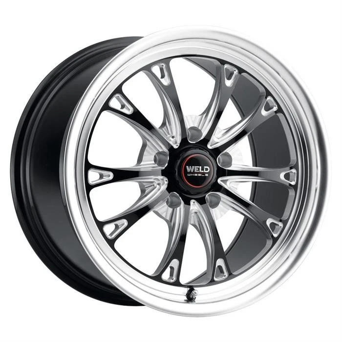Weld Racing S1577C067N21 17x5 Belmont Wheel, 5x114.3, Gloss Black