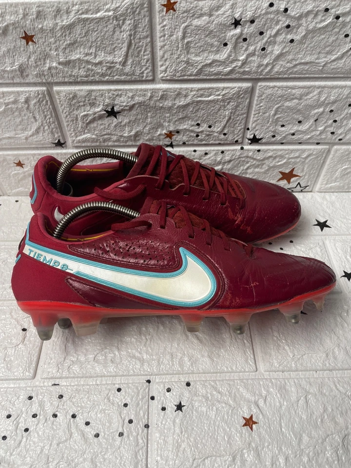 Nike Tiempo Legend 9 Elite Sg Pro DB0822-616 Cleats Boots Leather Soccer footbal - Image 2 of 4