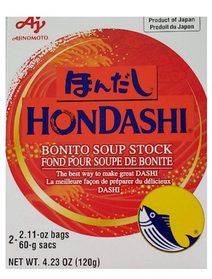 Ajinomoto HONDASHI Bonito Soup Stock 4.23oz, 4.23 Ounce (Pack of 1) 