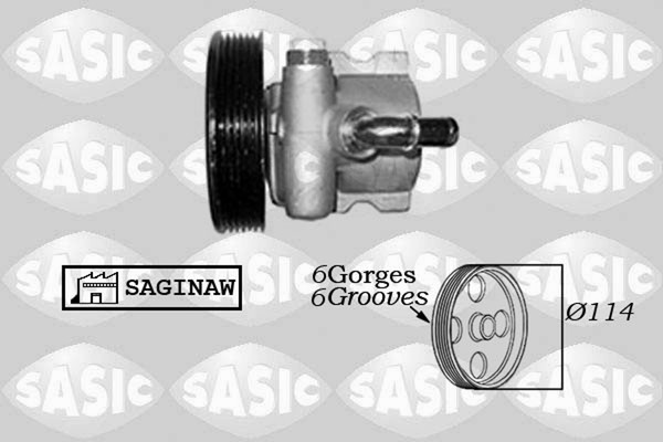Sasic Hydraulikpumpe Lenkung 7070016 FüR Peugeot Partner GroßRaumlimousine First-image