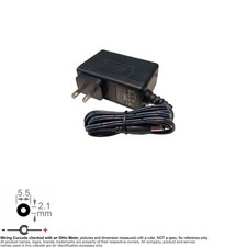 Power Adapter AC DC 5521 12Vdc DC12V 12V 2.0A 2A Solytech CAD2412 CAD2412C