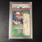 Topps 2002 Stadium Club Tom Brady Lone Star Signatures Autograph #LS-TB PSA 7