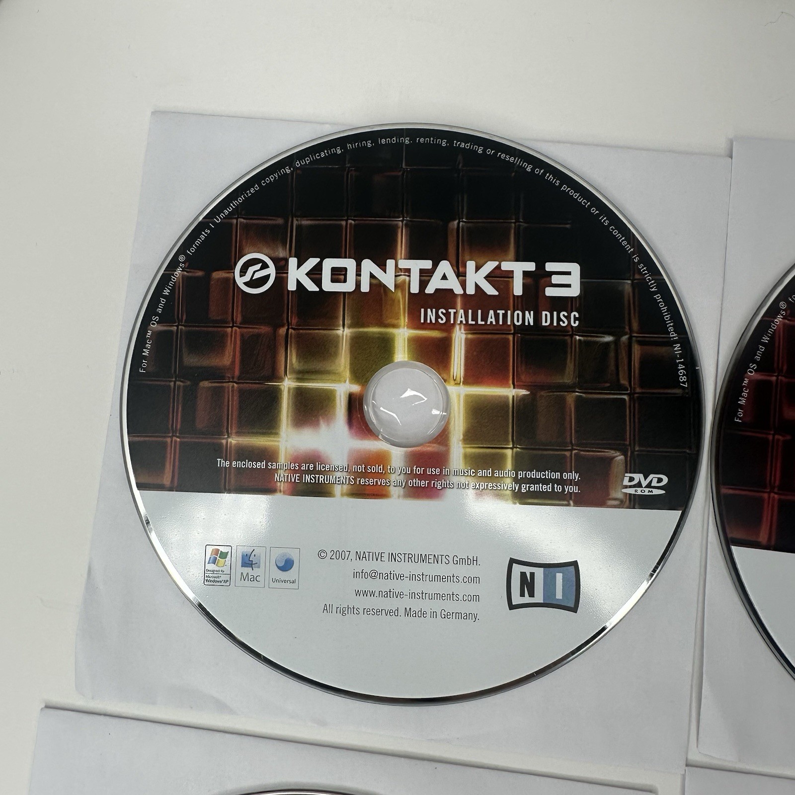 Native Instruments Kontakt 3 Extensive Professional Virtual Sampler Library Set