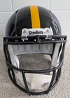 Pat Freiermuth Signed Full Size Helmet Steelers PSA 10 Rookie Card Display Case — photo 4