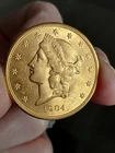 1904 US Gold $20 Liberty Head Double Eagle - BU