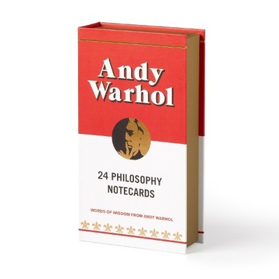 Galison Andy Warh Andy Warhol Philosophy Correspondence Car (Cards) (US IMPORT)