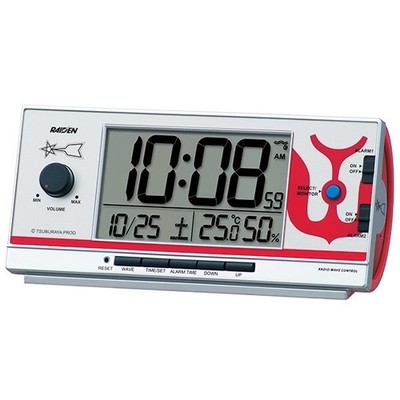 SEIKO Ultraman 55th Anniversary Alarm Clock CQ165S New Sound 20 Types Japan Box