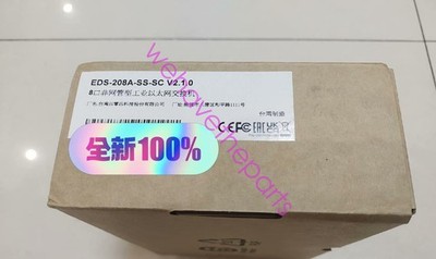 1PC NEW MOXA EDS-208A-SS-SC Singlemode Industrial Ethernet Switch