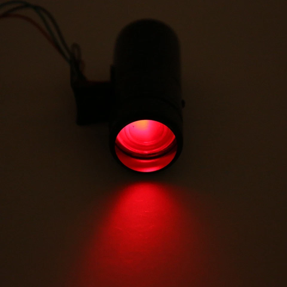╘ 11000RPM Car Motorcycle Adjustable Red LED Tachometer Tacho Gauge Shift Lig - Image 2 of 4
