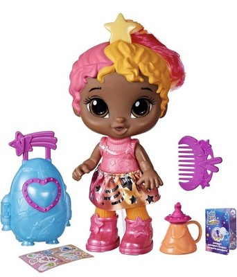 Baby Alive Star Besties Bright Bella Doll. Space Theme. Comes With 6 Accessories