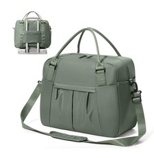 Travel Duffel Bag with Shoe Compartment, Large Weekender Bags for Women with ...