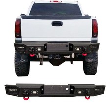 Vijay Rear Bumper For 1999-2006 Chevrolet Silverado Gmc Sierra 2500hd3500