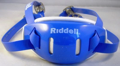 Riddell Sangle De Menton, Coque Rigide, Bleu, Taille M - Photo 1/3