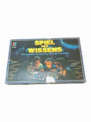 MB Spiel des Wissens Brettspiel Quizspiel Klassiker komplett Vintage