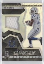 2017 Panini Spectra Sunday Spectacle 148/199 TY Hilton #33 0pm