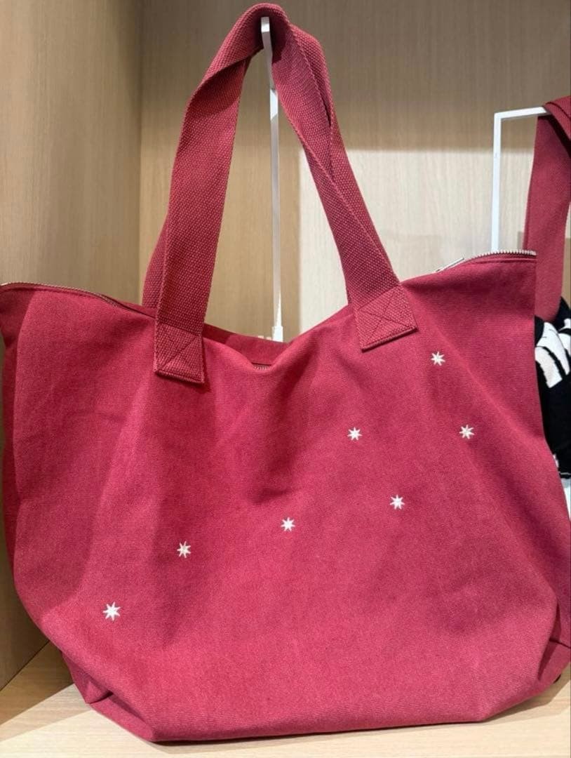 BTS Arirang World Tour Fabric Tote Bag Red Global Limited Edition