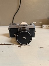TESTED KONICA AUTOREFLEX T 35MM SLR CAMERA SIGMA WIDEMAX YS 28MM F/2.8 LENS