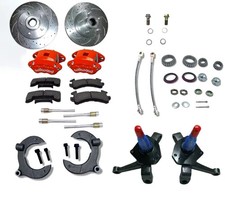 Mustang 2 Ii Front Disc Brake Conversion Kit Drop Spindles Wilwood Chevy 5x4.75 Mustang 2 Ii Front Disc Brake Conversion Kit Drop Spindles Wilwood Chevy 5x4.75