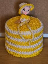 NEW STYLE TOILET ROLL DOLL COVER CROCHET HANDMADE