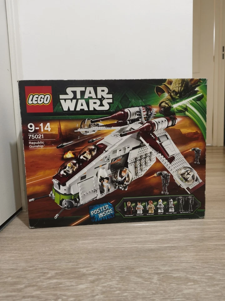 RARE Lego 75021 Star Wars Republic Gunship - description - Photo 1/4