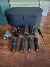 Dyson Airwrap - Set of 8 Attachments ONLY & Case