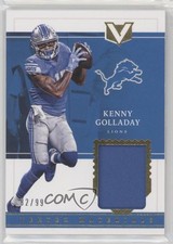 2017 Panini Vertex Vertex Materials 82/99 Kenny Golladay #VM-37 0d9o