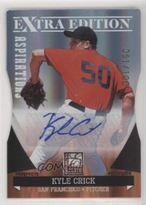 2011 Donruss Elite Extra Edition Die-Cut Aspirations 51/100 Kyle Crick Auto fm0