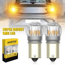581 Bau15s P21w Led Indicator Amber Xenon Light Bulbs Signal 1156 Car Lamp 12v