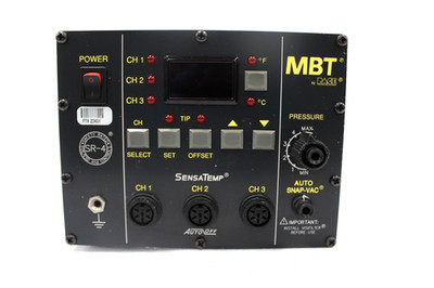PACE MBT PPS 85A 3 Channel SensaTemp Soldering Rework Station Power On Tested