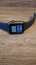 Apple Watch Series 3 38mm Space Gray Aluminum Case with Black Sport Band GPS 