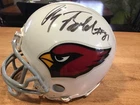 Anquan Boldin signed Arizona Cardinals mini helmet with COA