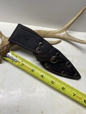Custom Leather(Buck Alpha Scout662)knife Sheath…USA Made