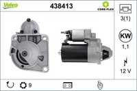 Valeo Starter 438413 FüR Abarth Alfa Romeo Passend FüR Fiat Ford Jeep Lancia
