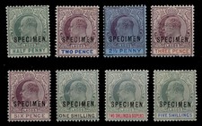 LAGOS 40s/48s (SG 44s/52s) - King Edward VII 