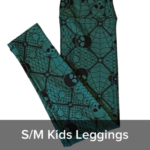 NEW Bundle of 3 Lularoe Children’s Halloween Leggings Size S/M Girls Boys 2T-6 - Picture 5 of 5