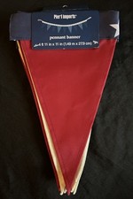 NEW Pier 1 Patriotic PENNANT BANNER July 4th Decor Stars 9 Flags Red White Blue