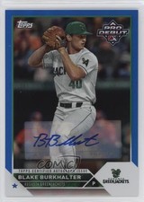 2023 Topps Pro Debut Blue Foil Auto 103/150 Blake Burkhalter #PD-187 Auto nd3