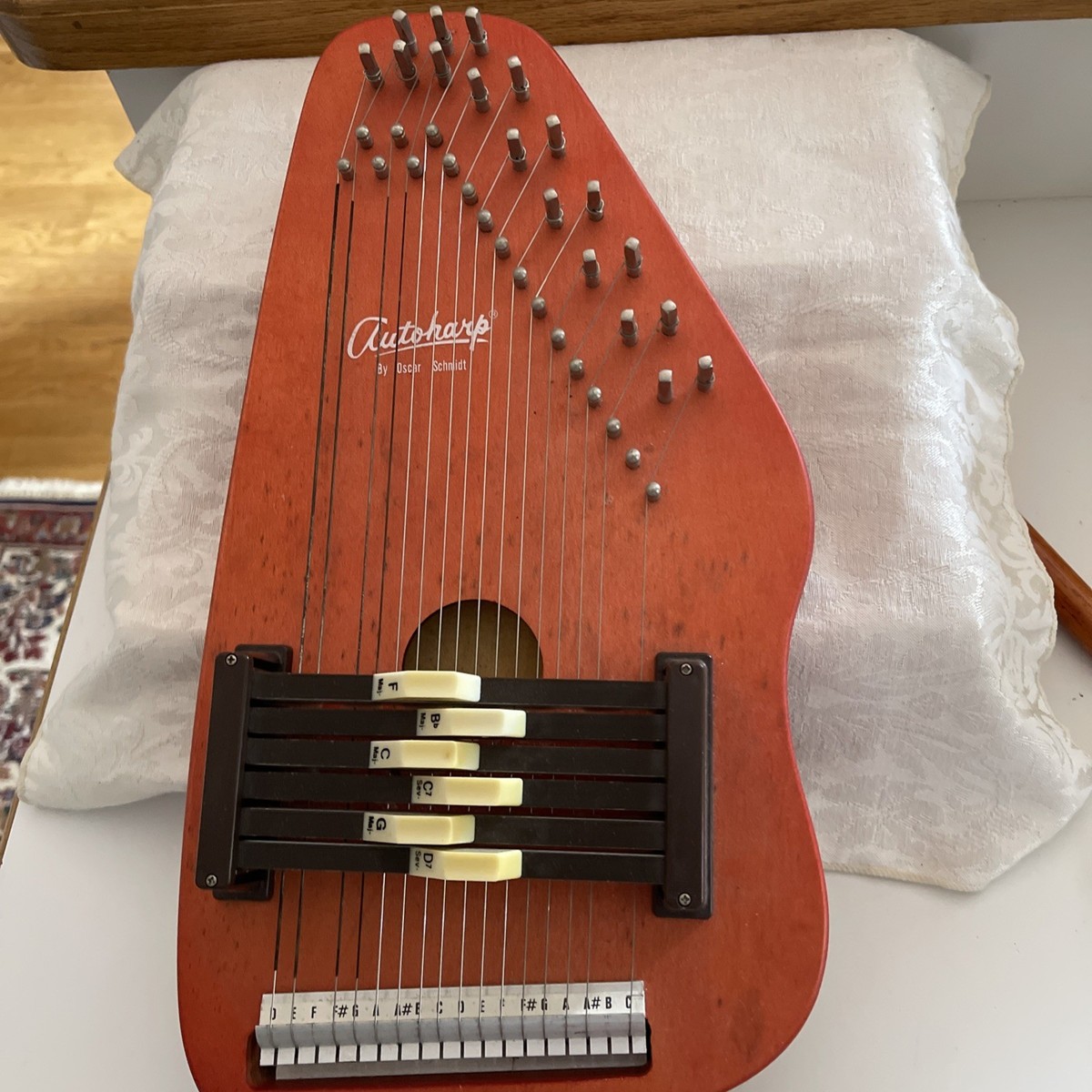 OSCAR SCHMIDT AUTO HARP 6 CHORD 18 STRING | eBay