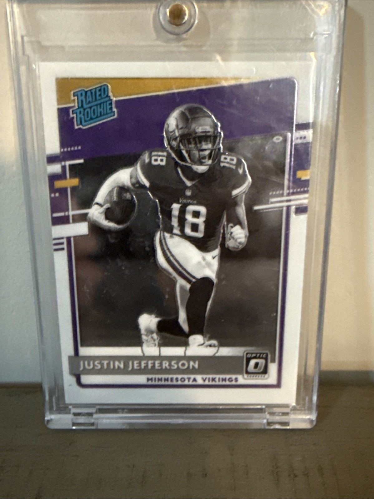 2020 Panini Donruss Optic Rated Rookies Variation Justin Jefferson #313 (RC)