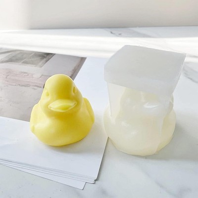 3d Duck Candle Silicone Molds Animal Resin Casting Mould for Diy Candle Makin...