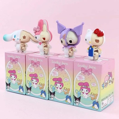 Hello Kitty Halloween Figuren - 8 cm Statue Kuromi Halloween Edition