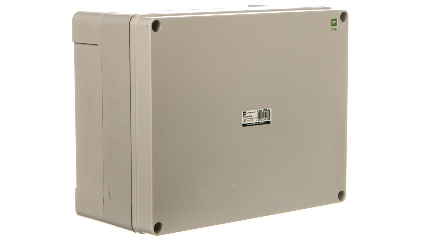 INDUSTRIAL Airtight Can N/T 340x270x165 IP65 Grey 2726-00