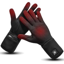 Heated Glove Liners Electric Rechargeable for Men Women Winter Sports Cycling